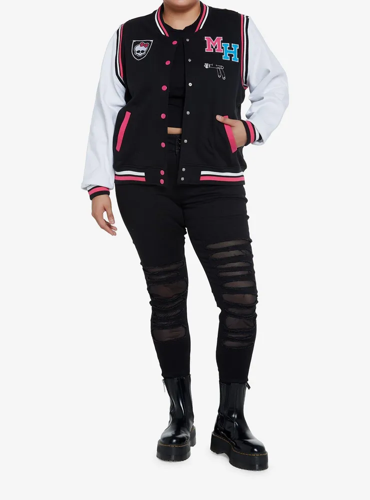 Monster High Alumni Girls Varsity Jacket Plus