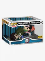 Funko Demon Slayer: Kimetsu No Yaiba Pop! Moment Tanjiro & Nezuko Vs. Temple Demon Vinyl Figure Hot Topic Exclusive