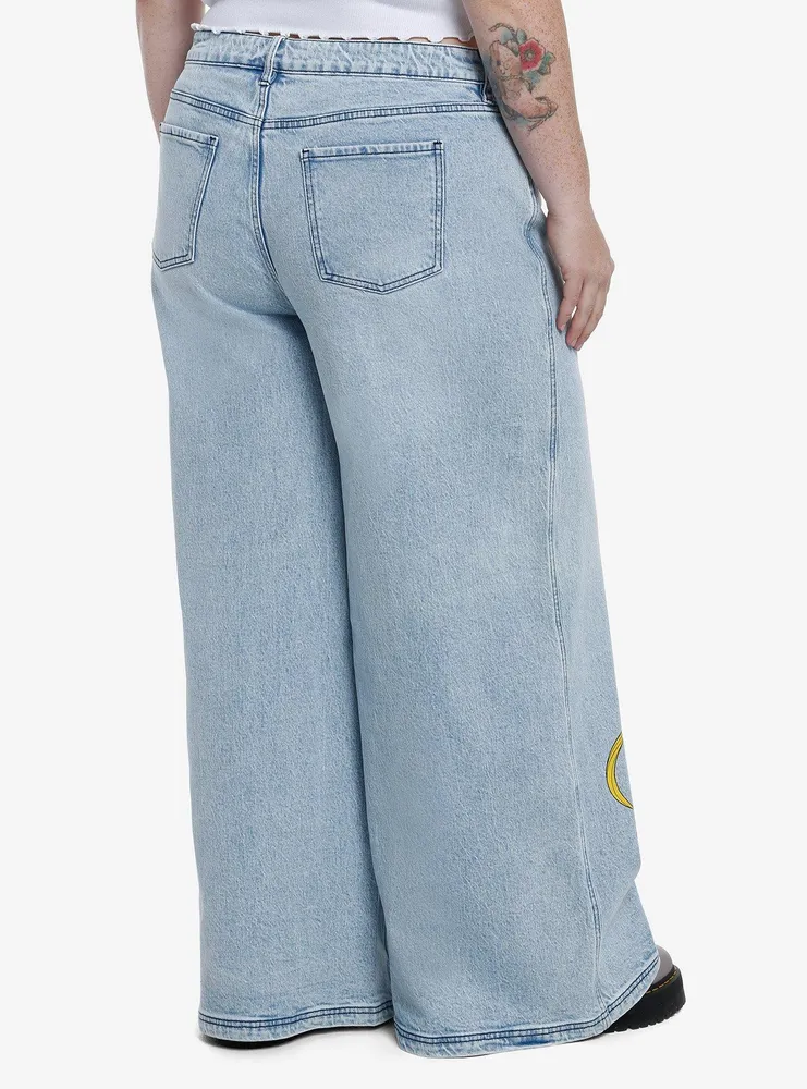 Pretty Guardian Sailor Moon Wide Leg Jeans Plus