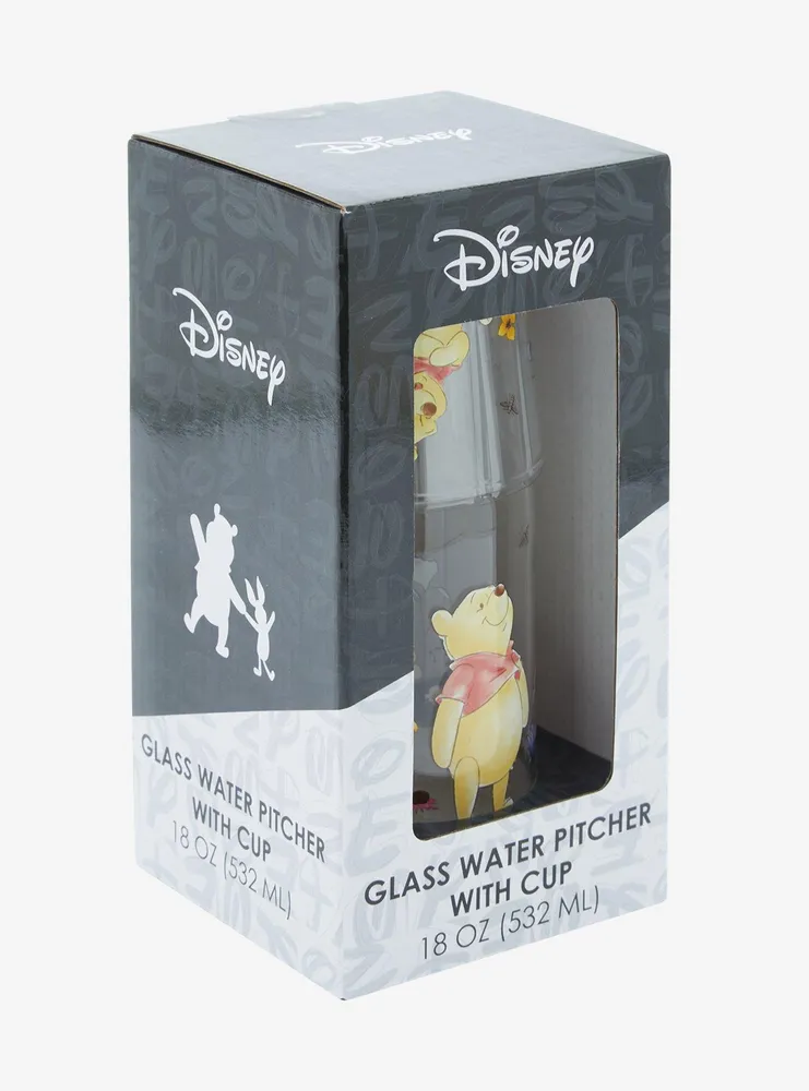 Disney Winnie the Pooh Floral Carafe with Cup