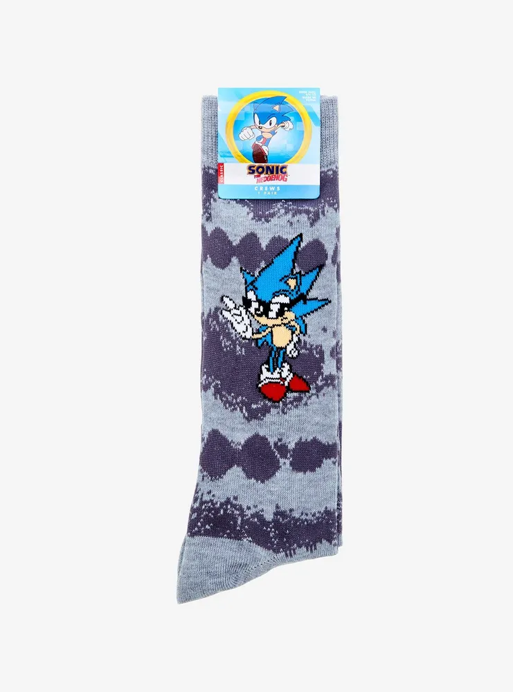 Sonic the Hedgehog Cool Sonic Crew Socks 
