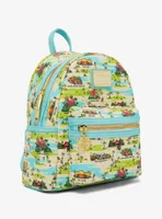 Loungefly Disney Lilo & Stitch Locations Allover Print Mini Backpack - BoxLunch Exclusive