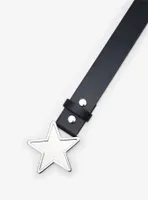 Silver Star Buckle Belt