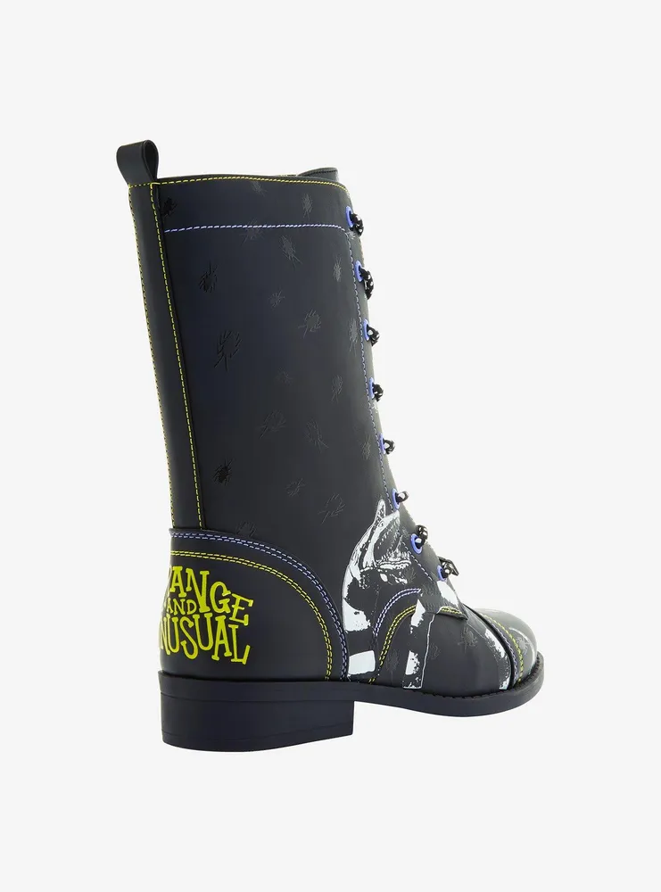 Beetlejuice Sandworm Combat Boots