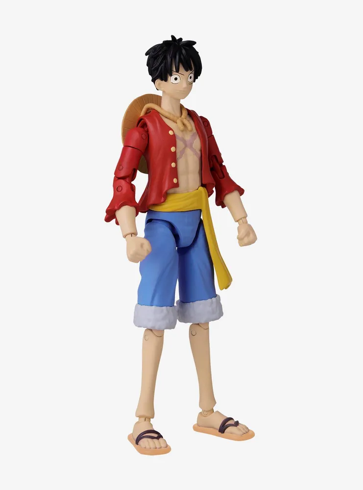 Anime Heroes Monkey D. Luffy One Piece Action Figure by Bandai 