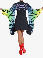 Thorn & Fable Rainbow Butterfly Mini Dress