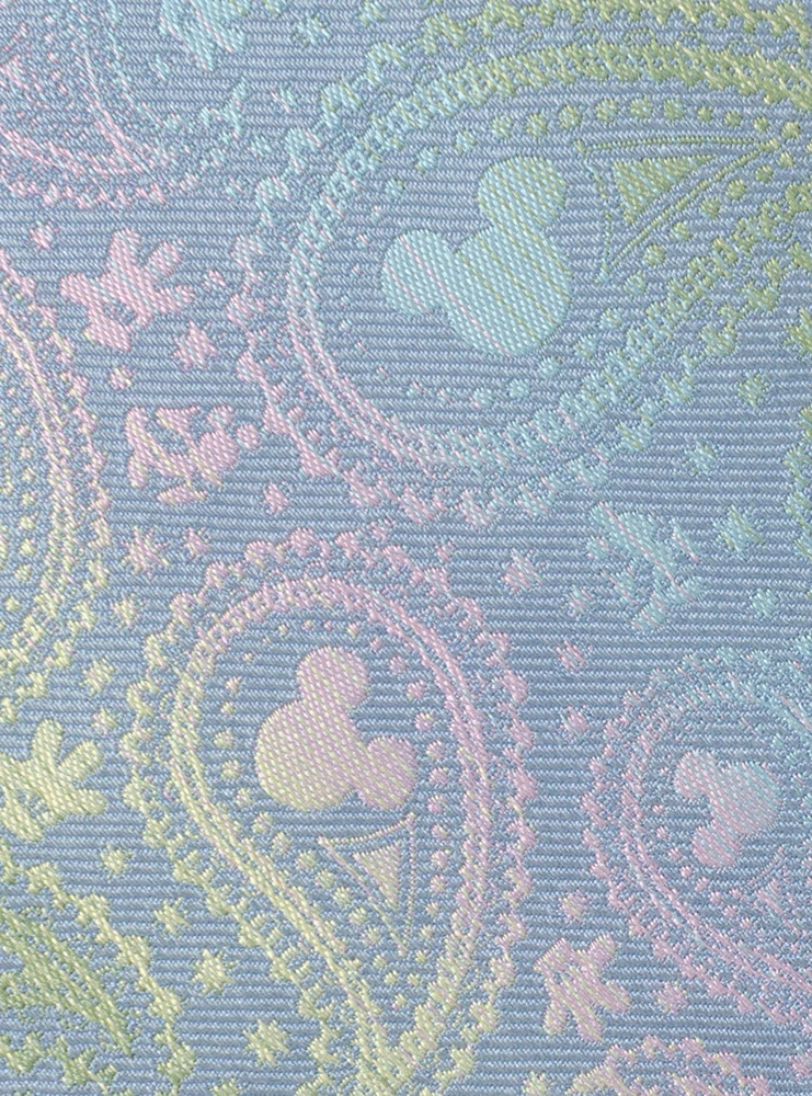 Disney Mickey Mouse Silhouette Iridescent Soft Tie