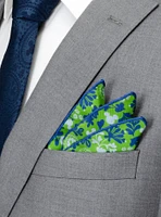 Disney Mickey Mouse Floral Green Pocket Square
