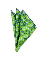 Disney Mickey Mouse Floral Green Pocket Square