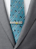 Disney Mickey Mouse and Friends Printed Silver Tie Bar