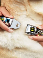 DC Comics Justice League Batgirl Panels Seatbelt Buckle Pet Collar