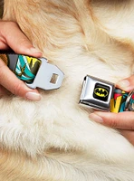 DC Comics Justice League Batman Dark Knight Seatbelt Buckle Pet Collar