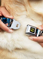 DC Comics Justice League Batman Robin Blocks Seatbelt Buckle Pet Collar