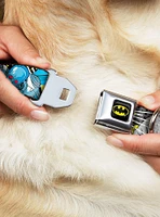 DC Comics Justice League Batman Villains1 Seatbelt Buckle Pet Collar