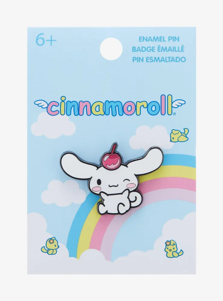 Loungefly Sanrio Cinnamoroll with Cherry Enamel Pin - BoxLunch Exclusive