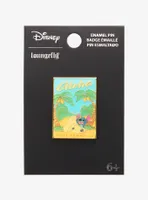Loungefly Disney Lilo & Stitch Visit Paradise Poster Enamel Pin - BoxLunch Exclusive