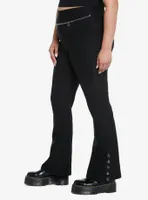 Star Chain Flare Leggings Plus