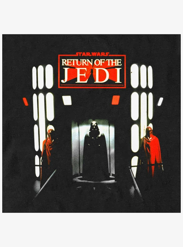 Star Wars Return Of The Jedi Scene Poster Womens T-Shirt