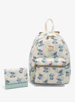 Loungefly Disney Lilo & Stitch Tropical Leaves Mini Backpack