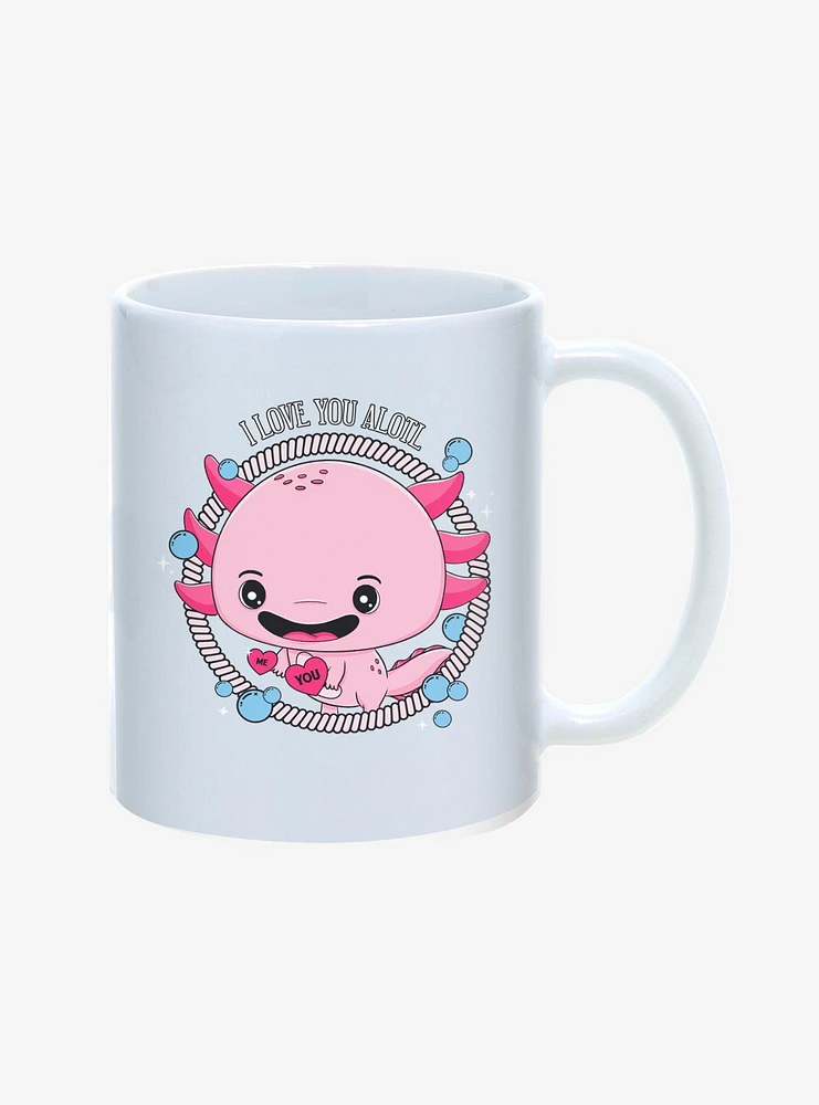 Axolotl I Love You Alotl Mug 11oz