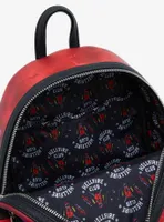 Loungefly Stranger Things Eddie Munson Scenic Glow-in-the-Dark Mini Backpack