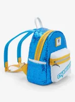 Loungefly NFL Los Angeles Chargers Sequin Mini Backpack