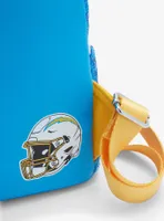 Loungefly NFL Los Angeles Chargers Sequin Mini Backpack