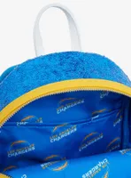 Loungefly NFL Los Angeles Chargers Sequin Mini Backpack