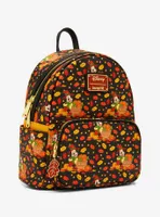Loungefly Disney Mickey Mouse Fall Foliage Allover Print Mini Backpack - BoxLunch Exclusive