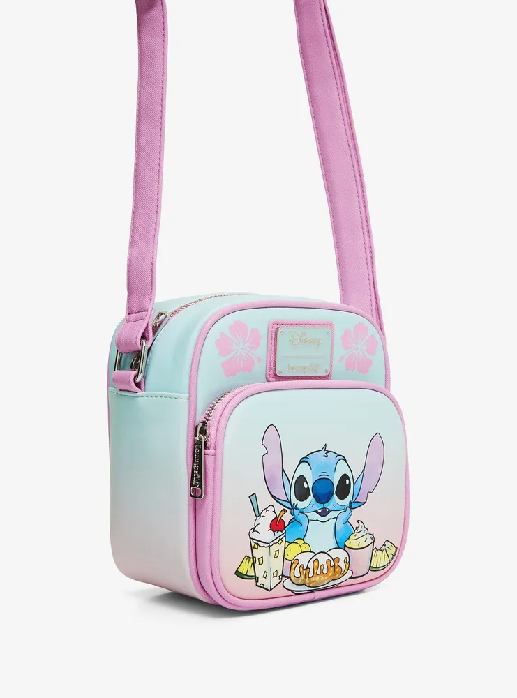 Loungefly Disney Lilo & Stitch Coconut Stitch Crossbody Bag EE Exclusive