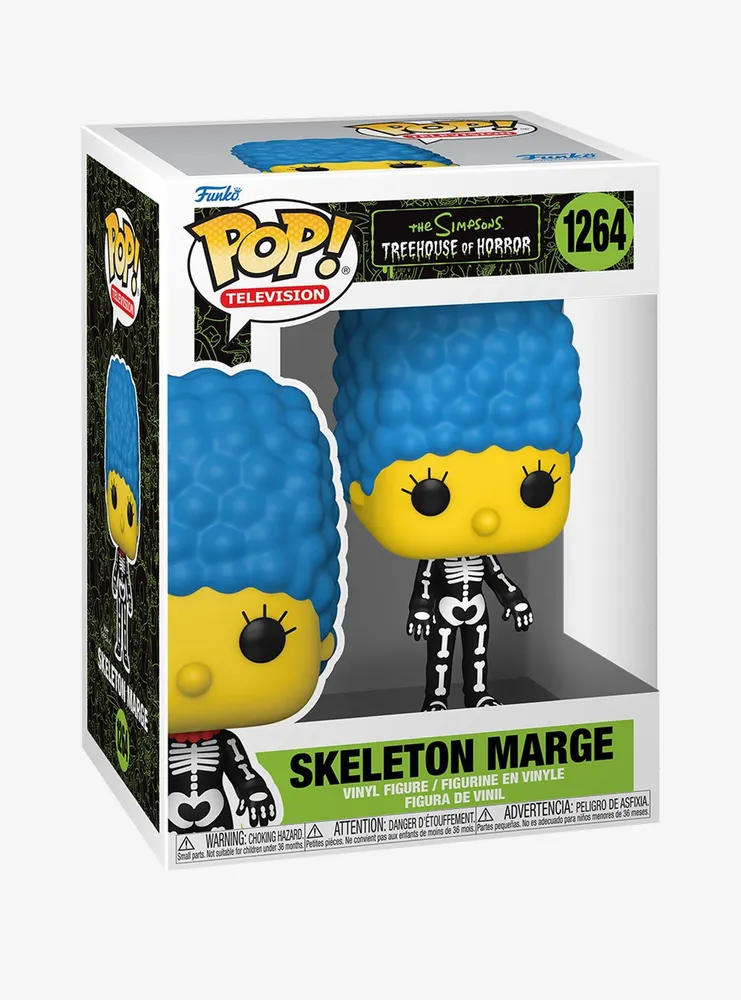 Funko The Simpsons Treehouse Of Horror Pop! Television Skeleton Marge Vinyl Figure