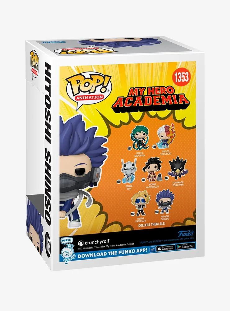 Funko My Hero Academia Pop! Animation Hitoshi Shinso Vinyl Figure