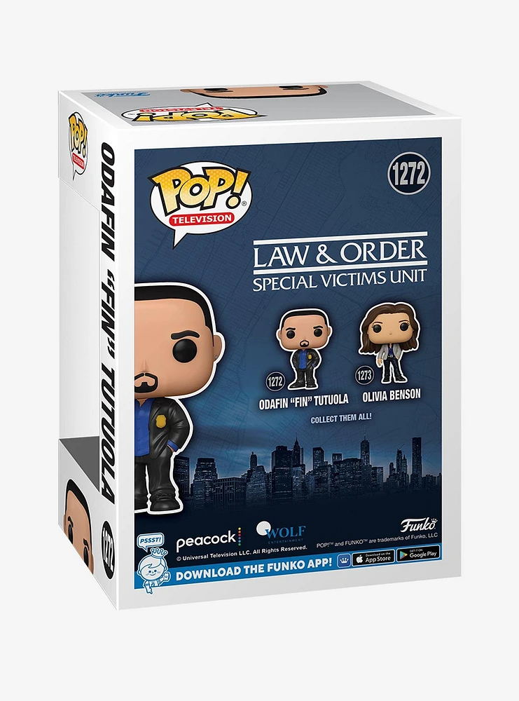 Funko Law And Order: Special Victims Unit Pop! Television Odafin "Fin" Tutuola Vinyl Figure