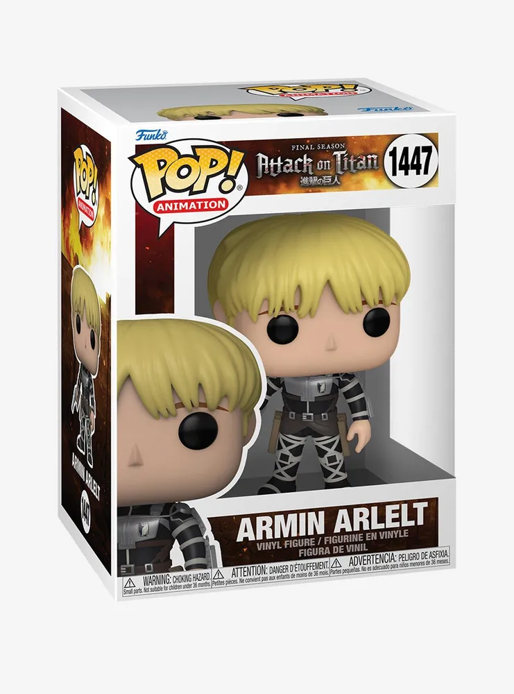 Funko Attack On Titan Final Season Pop! Animation Armin Arlelt Vinyl Figure