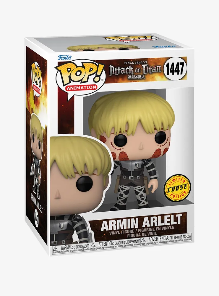 Funko Attack On Titan Final Season Pop! Animation Armin Arlelt Vinyl Figure