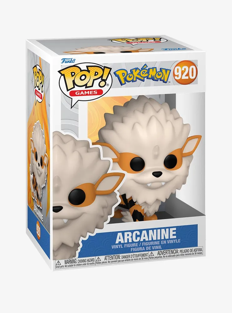 Funko Pokemon Pop! Games Arcanine Vinyl Figure