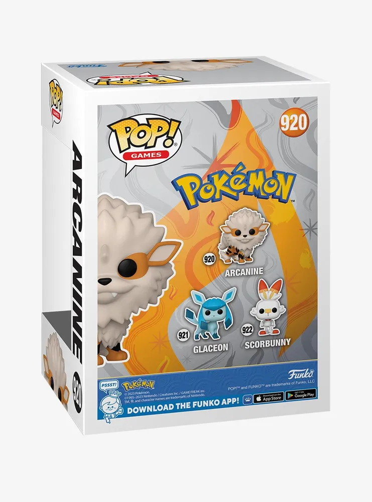 Funko Pokemon Pop! Games Arcanine Vinyl Figure