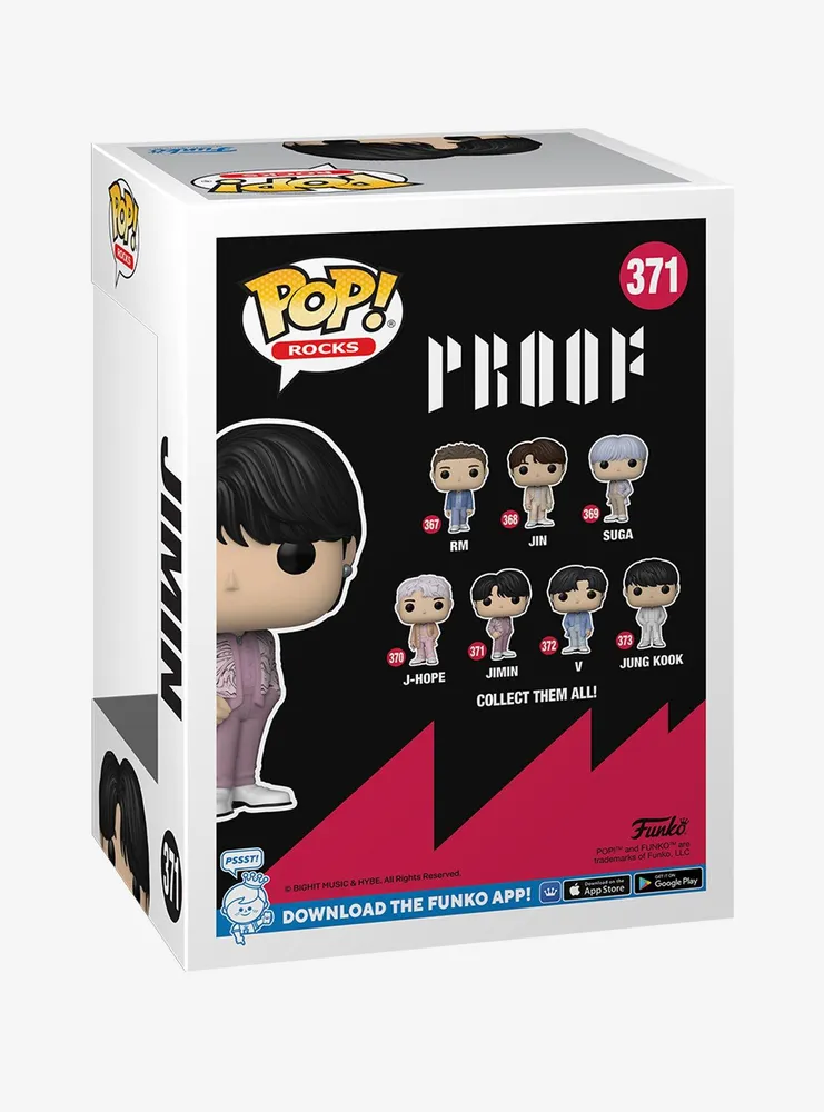 Funko BTS Pop! Rocks Jimin Vinyl Figure