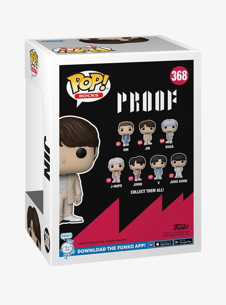 Funko BTS Pop! Rocks Jin Vinyl Figure