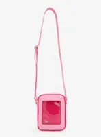 Barbie Allover Print Pin Display Crossbody Bag - BoxLunch Exclusive