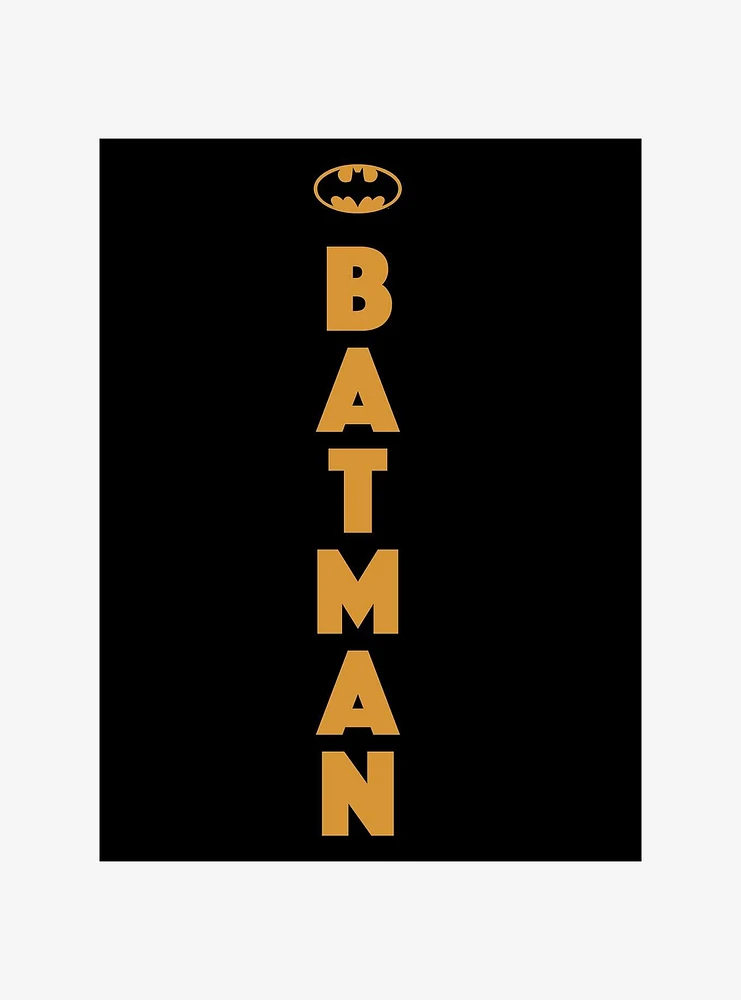 DC Comics Batman Vertical Logo Jogger Sweatpants