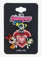 The Powerpuff Girls Glitter Heart Enamel Pin - BoxLunch Exclusive