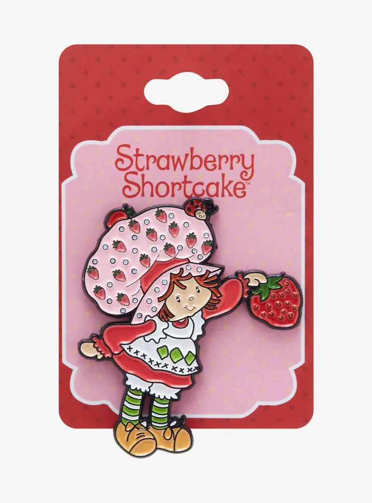 Strawberry Shortcake with Strawberry Enamel Pin - BoxLunch Exclusive