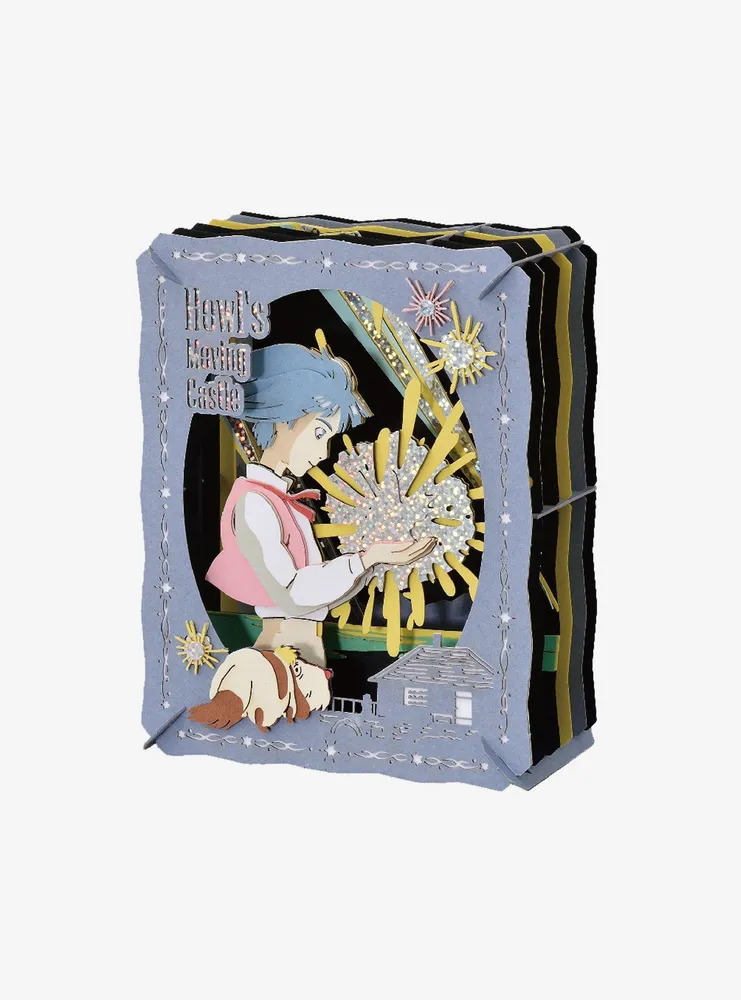 Ensky Studio Ghibli Howl's Moving Castle Howl and the Star Child Paper  Theater