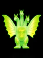 Super7 ReAction Godzilla King Ghidorah Glow-in-the-Dark Figure