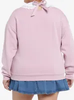 My Melody & Kuromi Lolita Lace Girls Sweatshirt Plus