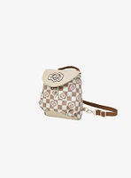 Doughnut Florence Kaleido Mushroom Checkered Mini Convertible Bag