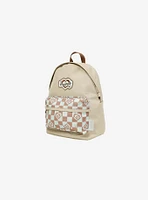 Doughnut Plus One Mini Kaleido Mushroom Checkered Mini Backpack