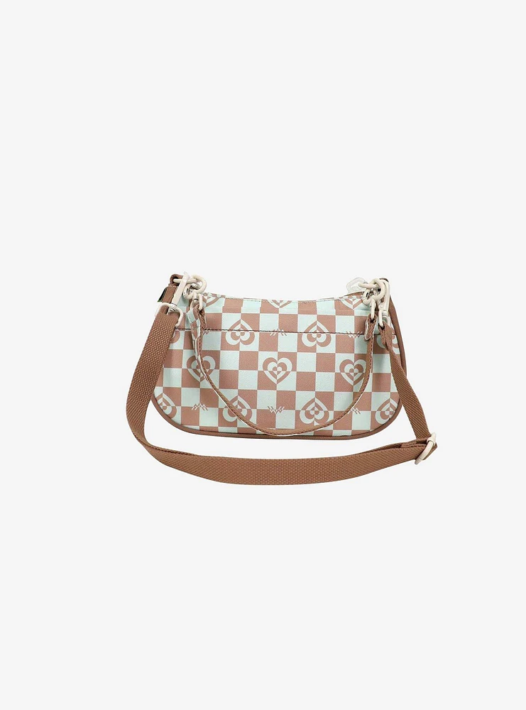 Doughnut Priestess Kaleido Mushroom Checkered Mini Convertible Bag