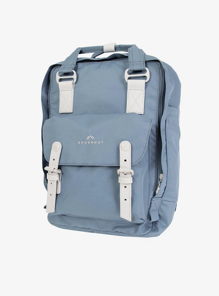 Doughnut Macaroon Monet Dusty Blue Backpack